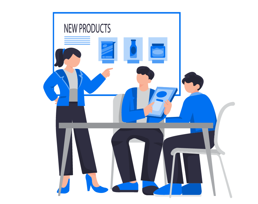 product presentation clipart