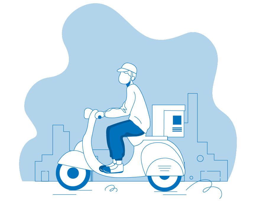 Download Delivery Boy SVG Illustration - Free & Premium In PNG, SVG