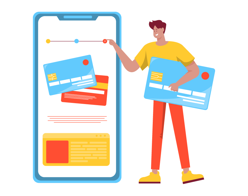 Download Credit Card Application SVG Illustration - Free & Premium in ...