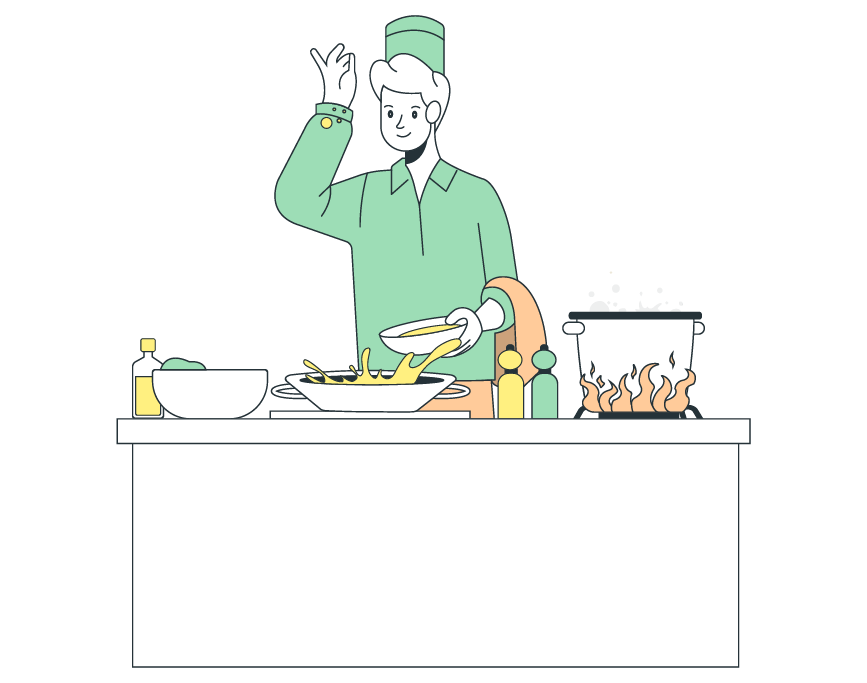 Chef Prepare Food