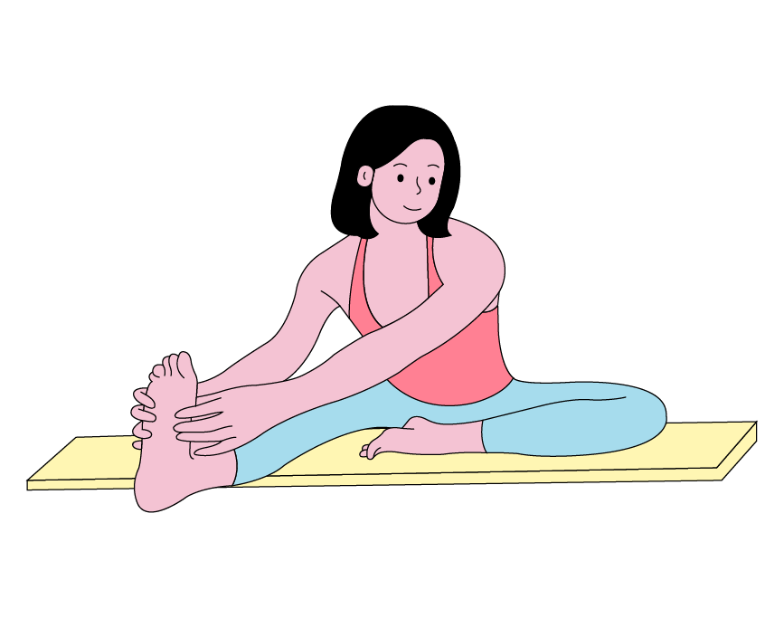 Girl Yoga workout