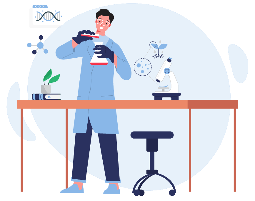 Download Biotechnology SVG Illustration Free & Premium in PNG, SVG